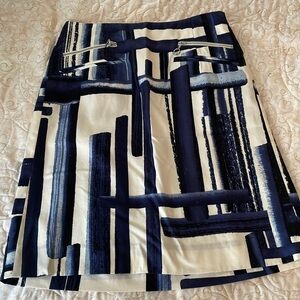 Beautiful blue and white skirt from Etcetera size 2